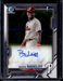 2021 Bowman Chrome Baron Radcliff 1st Prospect Autograph Auto #CPA-BRA Phillies