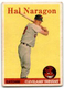 1958 Topps #22 Hal Naragon Low/Mid Grade Vintage Baseball Card Cleveland Indians