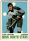 1970-71 O-Pee-Chee Jude Drouin Rookie #171 SURFACE MARK