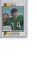 1973 Topps Pete Liske Philadelphia Eagles Football Card #422