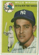 1954 Topps Baseball #56 Willy Miranda - New York Yankees