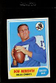 1968 TOPPS #25 DON MEREDITH EX *327324