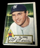 1952 TOPPS #93 AL SIMA BASEBALL TRADING CARD RARE NO RESERVE