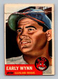 1953 Topps #61 Early Wynn LOW GRADE (tape) Cleveland Indians HOF Baseball Card