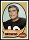 1970 Topps #65 Bill Nelsen Cleveland Browns EX-EXMINT+ SET BREAK!