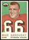 1959 Topps #136 Mike Sandusky Pittsburgh Steelers EX-EXMINT SET BREAK!