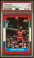 Michael Jordan 1996 Fleer Decade of Excellence #4 Chicago Bulls PSA 9 Mint