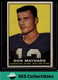 1961 Topps NFL Don Maynard RC #150 Football New York Titans