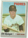 1970 Topps Baseball #718 Ed Spiezio - San Diego Padres HI#