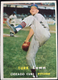 1957 Topps #247 TURK LOWN Chicago Cubs MLB baseball card EX/MT