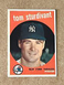 1959 Topps Tom Sturdivant #471 VG Wrinkle