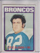 1972 Topps LYLE ALZADO #106 - Broncos, Raiders