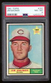 1961 Topps #292 Jim Baumer Rookie - PSA 8 NEAR MINT-MINT - Cincinnati Reds