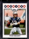 2008 Topps Tom Brady Base Card #3 Patriots