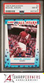 1989 FLEER STICKER #3 MICHAEL JORDAN BULLS HOF PSA 8