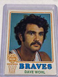 1973-74 Topps Basketball Dave Wohl Braves Trailblazers Card #6