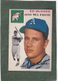 *1954 TOPPS #215 ED MCGHEE, A'S  nice crnrs&gloss; no crses