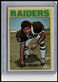 1972 Topps #186 Eugene Upshaw RC Rookie Oakland Raiders