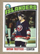 1976/77 Topps Hockey - Bryan Trottier RC #115 - NM Condition