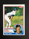 1983 Topps Wade Boggs RC #498 Rookie Boston Red Sox HOF NMMT