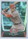 2012 Bowman Platinum Mike Trout 2nd year card #16 Angels