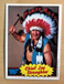 Chief Jay Strongbow 1985 Topps WWF Card #20, NM