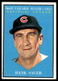 1961 Topps #481 Hank Sauer Chicago Cubs EX-EXMINT NO RESERVE!