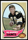 1970 Topps #215 Dan Abramowicz New Orleans Saints VG-VGEX SET BREAK!