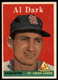 1958 Topps Al Dark #125 Ex-ExMint