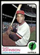 1973 Topps Alex Johnson Cleveland Indians #425