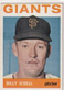 1964 TOPPS BILLY O'DELL SAN FRANCISCO GIANTS #18 (REVIEW PICS) (VG-EX) JC-4045