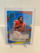 2017 Kareem Hunt Donruss Optic Rated Rookie #182 Red Yellow Parallel RC