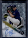 2018 Bowman High Tek Corbin Burnes Prospect Auto Autograph #PHT-CB Brewers