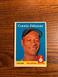 1958 TOPPS BASEBALL CARD #266 CONNIE JOHNSON EX+/EXMT TINY WRINKLE!!!!!!!!!