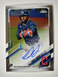 2021 Topps Chrome Rookie Base Auto #RA-DJO Daniel Johnson - Cleveland Indians RC