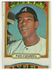 1972 Topps #591 PAUL CASANOVA badly miscut baseball error card ATLANTA BRAVES