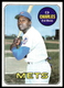 1969 Topps #245 Ed Charles New York Mets EX-EXMINT wrinkle NO RESERVE!