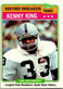 1981 Topps #333 Kenny King