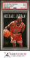 1993 SKYBOX PREMIUM CENTER STAGE #CS1 MICHAEL JORDAN HOF PSA 9