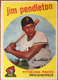 1959 Topps #174 JIM PENDLETON Pittsburgh Pirates MLB baseball card EX