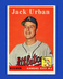 1958 Topps Set-Break #367 Jack Urban NR-MINT *GMCARDS*