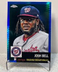 2022 Topps Chrome Platinum Anniversary Josh Bell #472 Blue Prism Refractor 