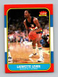 1986 Fleer #63 Lafayette Lever Rookie NM-MT Denver Nuggets Basketball Card