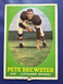 1958 TOPPS FOOTBALL #11 PETE BREWSTER CLEVELAND BROWNS END *FREE SHIPPING*