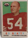 1959 Topps Ed Beatty #48 Pittsburgh Steelers