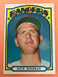 1972 Topps Baseball Card Set Break; #365 Dick Bosman, EX