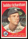 1959 Topps #76 Bobby Richardson, New York Yankees.  Ex+