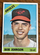 1966 Topps #148 Bob Johnson   EX