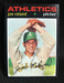 1971 TOPPS "JIM ROLAND" OAKLAND ATHLETICS HIGH #642 NM/NM+ (COMBINED SHIP)