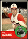 1963 Topps #501 Joe Azcue